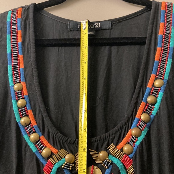FOREVER 21 | Vintage black beaded dress - Picture 9 of 10